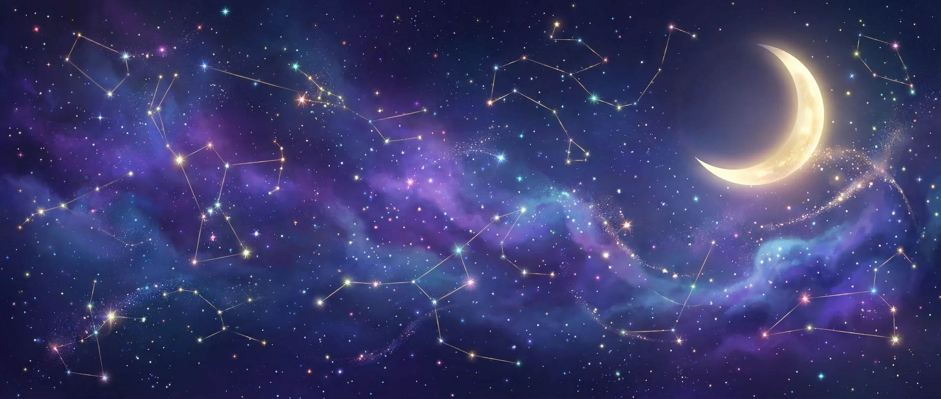 星空背景 - 金莎郎 | 每日星座运势与塔罗占卜